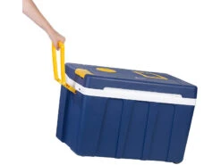 Xcase Campingkühlschrank:Thermoelektrische XXL-Trolley-Kühl- & Wärmebox, 12/24 & 230V, 50 Liter -Einrichtungsgeschäft nx7535 9
