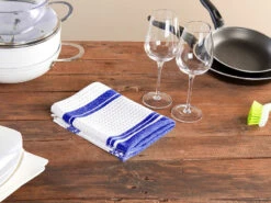 PEARL Geschirr-Tücher:Mikrofaser-Küchentuch Zum Trocknen & Polieren, 3D-Waffelpiqué, 9er-Set -Einrichtungsgeschäft nx7553 5 1