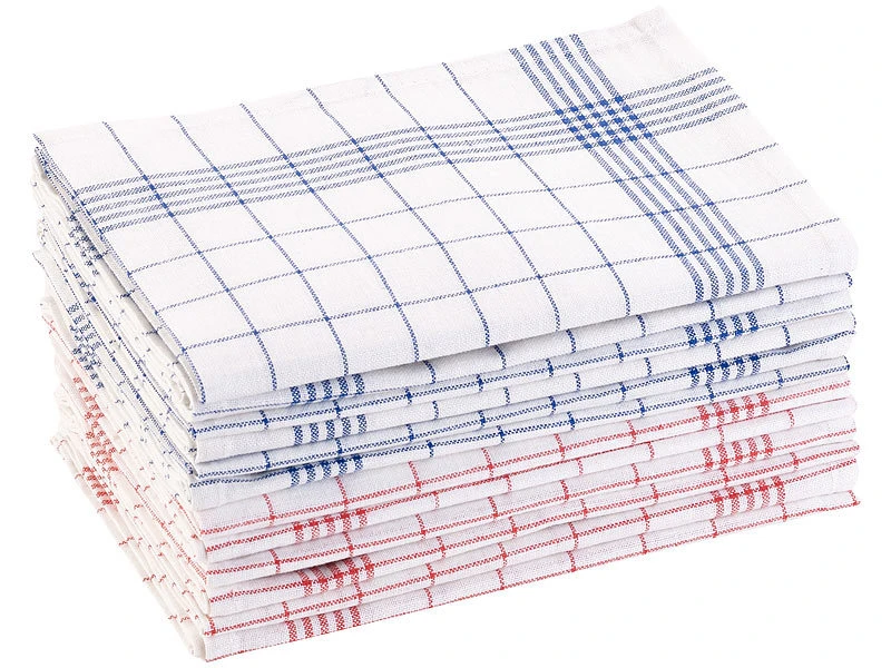 Rosenstein & Söhne Geschirrhandtücher:12er-Set Halb-Leinen-Geschirrtücher, 70x50 Cm, OEKO-TEX® Standard 100 4 Rosenstein & Söhne Geschirrhandtücher:12er-Set Halb-Leinen-Geschirrtücher, 70x50 Cm, OEKO-TEX® Standard 100 – Bild 2