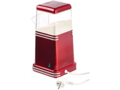 Rosenstein & Söhne Popkornmaschine:XL-Heißluft-Popcorn-Maschine Für Bis Zu 100 G Mais, 1.200 Watt -Einrichtungsgeschäft nx7615 12