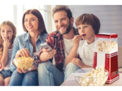 Rosenstein & Söhne Popkornmaschine:XL-Heißluft-Popcorn-Maschine Für Bis Zu 100 G Mais, 1.200 Watt -Einrichtungsgeschäft nx7615 19