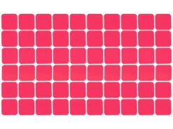 AGT Klebepunkte:60er-Set Doppelseitige Klebepads, 25 X 25 Mm, Tragkraft 200 G/cm²