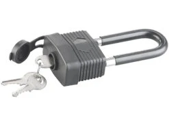 AGT Vorhängeschlösser:4er-Set Vorhänge-Schlösser Mit XXL-Bügeln Und 6 Schlüsseln 12 AGT Vorhängeschlösser:4er-Set Vorhänge-Schlösser Mit XXL-Bügeln Und 6 Schlüsseln -Einrichtungsgeschäft nx7669 0 1