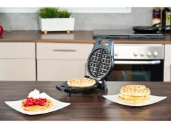 Rosenstein & Söhne Waffelautomat:Wendbares Waffeleisen Mit Stufenloser Temperatur-Regelung, 875 Watt 17 Rosenstein & Söhne Waffelautomat:Wendbares Waffeleisen Mit Stufenloser Temperatur-Regelung, 875 Watt -Einrichtungsgeschäft nx7714 13