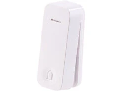 CASAcontrol Funk Türklingel:2 Steckdosen-Funkklingeln & Kinetischer Funk-Taster; 230-V-Steckdose -Einrichtungsgeschäft nx7780 1