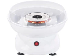 Rosenstein & Söhne Zuckerwattemaschine:Zuckerwatte-Maschine Mit Spülmaschinenfesten Aufsätzen, 500 Watt -Einrichtungsgeschäft nx7834 1