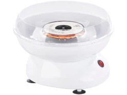 Rosenstein & Söhne Zuckerwattemaschine:Zuckerwatte-Maschine Mit Spülmaschinenfesten Aufsätzen, 500 Watt -Einrichtungsgeschäft nx7834 3