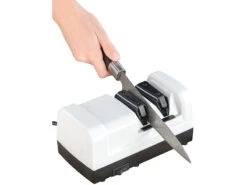 Rosenstein & Söhne Messerschleifer:Elektrischer Profi-Diamant-Messerschärfer, Grob- Und Feinschliff, 60 W -Einrichtungsgeschäft nx7855 8 1