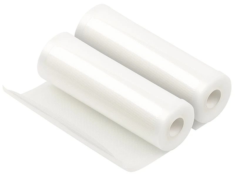 Rosenstein & Söhne Vakumierfolien:2 Profi-Folienrollen Für Balken-Vakuumierer, 20 X 500 Cm 3 Rosenstein & Söhne Vakumierfolien:2 Profi-Folienrollen Für Balken-Vakuumierer, 20 X 500 Cm