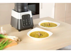 Rosenstein & Söhne Sojamilchbereiter:Profi-Standmixer Mit Wärme-Funktion, Touch-Tasten, 1,75 L, 1.500 Watt -Einrichtungsgeschäft nx7930 12