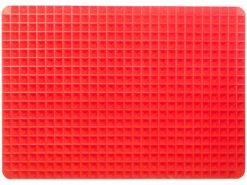 Rosenstein & Söhne Backofenmatte:2er-Set Silikon-Backmatten Mit Pyramiden-Noppen, Antihaftbeschichtet -Einrichtungsgeschäft nx7981 3