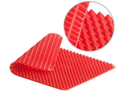 Rosenstein & Söhne Backofenmatte:2er-Set Silikon-Backmatten Mit Pyramiden-Noppen, Antihaftbeschichtet -Einrichtungsgeschäft nx7981 6