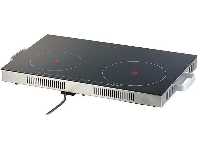 Rosenstein & Söhne Kochplatte Keramik:Glaskeramik-Doppel-Kochfeld, Infrarot-Wärme, Ø17cm (Versandrückläufer) 7 Rosenstein & Söhne Kochplatte Keramik:Glaskeramik-Doppel-Kochfeld, Infrarot-Wärme, Ø17cm (Versandrückläufer) – Bild 5