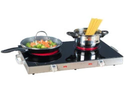 Rosenstein & Söhne Kochplatte Keramik:Glaskeramik-Doppel-Kochfeld, Infrarot-Wärme, Ø17cm (Versandrückläufer) 17 Rosenstein & Söhne Kochplatte Keramik:Glaskeramik-Doppel-Kochfeld, Infrarot-Wärme, Ø17cm (Versandrückläufer) -Einrichtungsgeschäft nx8100 7