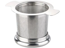 Rosenstein & Söhne Teefilter:Edelstahl-Teesieb Micro-geätzt Mit Deckel, Für Tassen & Kannen -Einrichtungsgeschäft nx8114 2