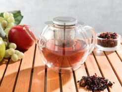 Rosenstein & Söhne Teefilter:Edelstahl-Teesieb Micro-geätzt Mit Deckel, Für Tassen & Kannen -Einrichtungsgeschäft nx8114 7