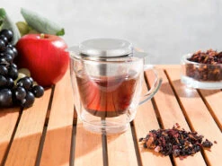 Rosenstein & Söhne Teefilter:Edelstahl-Teesieb Micro-geätzt Mit Deckel, Für Tassen & Kannen -Einrichtungsgeschäft nx8114 9