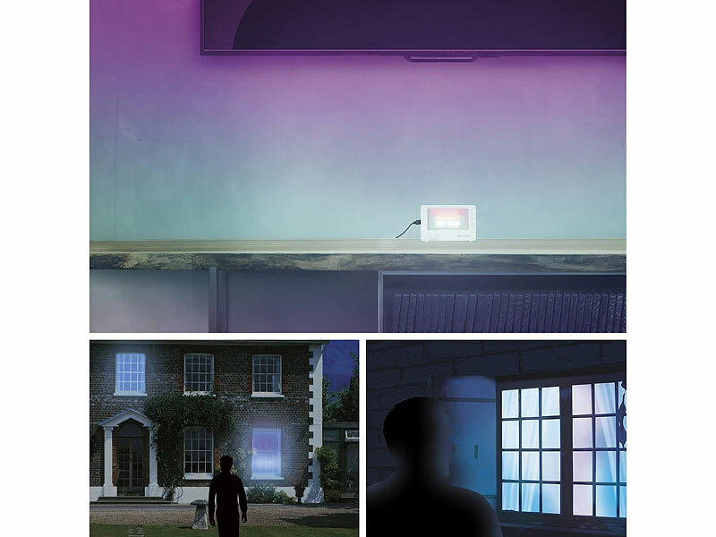 VisorTech Fernsehsimulator:TV-Simulator Zur Einbrecher-Abschreckung, USB-Betrieb, 28 LEDs, 1,5 W 7 VisorTech Fernsehsimulator:TV-Simulator Zur Einbrecher-Abschreckung, USB-Betrieb, 28 LEDs, 1,5 W – Bild 5