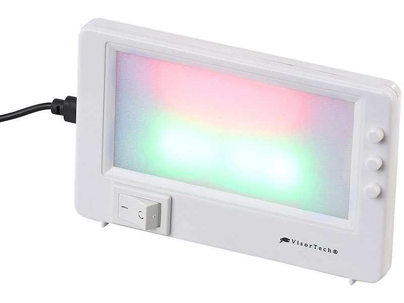 VisorTech Fernsehsimulator:TV-Simulator Zur Einbrecher-Abschreckung, USB-Betrieb, 28 LEDs, 1,5 W 5 VisorTech Fernsehsimulator:TV-Simulator Zur Einbrecher-Abschreckung, USB-Betrieb, 28 LEDs, 1,5 W – Bild 3