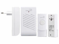 CASAcontrol Türklingel Ton:2 Steckdosen-Türklingeln, 1 Funk-Klingeltaster, 16 Klingeltöne, 50 M -Einrichtungsgeschäft nx8144 11