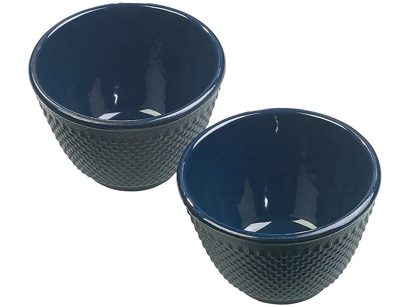 Rosenstein & Söhne Tee Set Asiatisch:Asiatische Teekanne, Untersetzer Und 2 Becher Aus Gusseisen, Schwarz 10 Rosenstein & Söhne Tee Set Asiatisch:Asiatische Teekanne, Untersetzer Und 2 Becher Aus Gusseisen, Schwarz – Bild 8