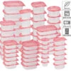 Rosenstein & Söhne Tupperdosen:120-teiliges XXL-Frischhaltedosen-Set BASIC, BPA-frei (60 Dosen) -Einrichtungsgeschäft nx8338 14 1