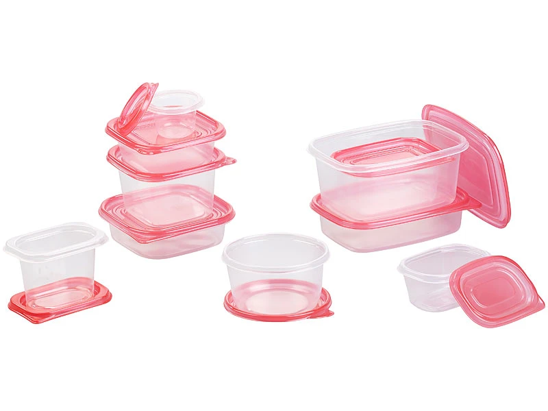 Rosenstein & Söhne Frischhaltedosen Plastik:120-teiliges XXL-Frischhaltedosen-Set BASIC, Versandrückläufer 17 Rosenstein & Söhne Frischhaltedosen Plastik:120-teiliges XXL-Frischhaltedosen-Set BASIC, Versandrückläufer – Bild 15