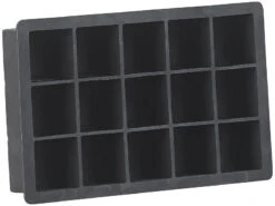 PEARL Eiswürfelbehälter:Silikon-Eiswürfelform Für 15 Kleine Eiswürfel Je 3x3x3cm, 500ml -Einrichtungsgeschäft nx8354 1