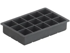 PEARL XXL Eiswürfel-Bereiter:Silikon Eiswürfelform Für 15 Kleine Würfel 3x3x3cm, 6er Set Je 500ml -Einrichtungsgeschäft nx8354 5