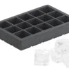 PEARL Eiswürfelbehälter:Silikon-Eiswürfelform Für 15 Kleine Eiswürfel Je 3x3x3cm, 500ml -Einrichtungsgeschäft nx8354 6