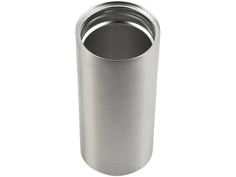 Rosenstein & Söhne Edelstahl Thermobecher:4er-Set Edelstahl-Isolierbecher Mit Quick-Press-Verschluss, 360 Ml 8 Rosenstein & Söhne Edelstahl Thermobecher:4er-Set Edelstahl-Isolierbecher Mit Quick-Press-Verschluss, 360 Ml – Bild 6