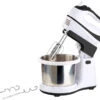 Rosenstein & Söhne Hand Mixer:Handmixer-Set: Rührständer, Edelstahl-Schüssel (Versandrückläufer) -Einrichtungsgeschäft nx8559 1