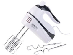 Rosenstein & Söhne Handmixer:Handrührer Mit 5 Geschwindigkeiten & Turbo, 4 Haken, Bis 500 Watt -Einrichtungsgeschäft nx8560 4