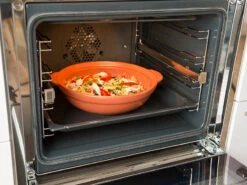 Rosenstein & Söhne Schmortopf Elektrisch:Elektrischer Tajine-Tontopf Mit Deckel, Ø 30 Cm, 2 Liter, 300 Watt -Einrichtungsgeschäft nx8563 7