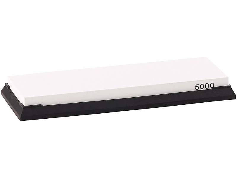TokioKitchenWare Schleifstein Nass:Wasser-Schleifstein Für Messer, Mit Rutschfestem Halter, Körnung 5000 4 TokioKitchenWare Schleifstein Nass:Wasser-Schleifstein Für Messer, Mit Rutschfestem Halter, Körnung 5000 – Bild 2