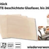 Rosenstein & Söhne Toastbeutel:9x Dauer-Antihaft-XL-Toastbags Für Toaster, Mikrowelle & Backofen -Einrichtungsgeschäft nx8590 7
