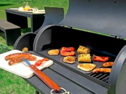 Rosenstein & Söhne Backpapier:Dauer-BBQ-Grillmatte & Antihaft-Bratfolie Aus Glasfaser, 9 Stück -Einrichtungsgeschäft nx8592 1