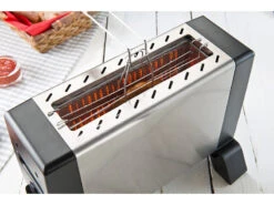 Rosenstein & Söhne Vertikalgrill Elektrisch:Vertikaler Infrarot-Tischgrill Mit 24 X 18 Cm Grillfläche & 1.000 Watt -Einrichtungsgeschäft nx8644 5