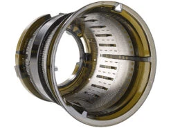 Rosenstein & Söhne Gemüsepresse:3in1-Slow-Juicer & Entsafter Mit Gemüse-Reibe & Eis-Aufsatz, 200 Watt -Einrichtungsgeschäft nx8653 1