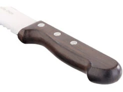 Rosenstein & Söhne Messer Mit Wellenschliff:Brotmesser Mit 20-cm-Klinge Und Griff Aus Blackwood-Holz -Einrichtungsgeschäft nx8684 2