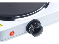 Rosenstein & Söhne Elektrokochplatte:Kompakte Elektrische Einzel-Kochplatte, 1.500 Watt, 185 Mm, Stufenlos -Einrichtungsgeschäft nx8757 5