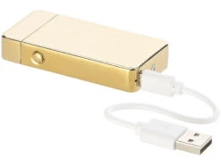 PEARL USB Zigarettenanzünder:2er Pack Elektronisches USB-Feuerzeug Mit Akku, Golden 15 PEARL USB Zigarettenanzünder:2er Pack Elektronisches USB-Feuerzeug Mit Akku, Golden -Einrichtungsgeschäft nx8778 2
