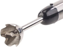 Rosenstein & Söhne Mixstab:Elektrischer 2in1-Stabmixer Und Spiralschneider, 400 Watt, Edelstahl -Einrichtungsgeschäft nx8804 7