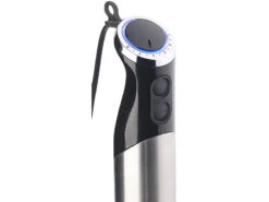 Rosenstein & Söhne Mixstab:Elektrischer 2in1-Stabmixer Und Spiralschneider, 400 Watt, Edelstahl -Einrichtungsgeschäft nx8804 8