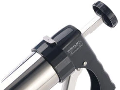 Rosenstein & Söhne Gebäckspritze:Edelstahl-Gebäckpresse & -Garnierspritze Mit 8 Schablonen Und 8 Tüllen -Einrichtungsgeschäft nx8805 5