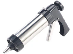 Rosenstein & Söhne Teigspritze:Profi-Edelstahl-Gebäckpresse & Garnierspritze, 13 Schablonen, 8 Tüllen 21 Rosenstein & Söhne Teigspritze:Profi-Edelstahl-Gebäckpresse & Garnierspritze, 13 Schablonen, 8 Tüllen -Einrichtungsgeschäft nx8806 0