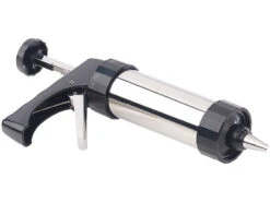 Rosenstein & Söhne Teigspritze:Profi-Edelstahl-Gebäckpresse & Garnierspritze, 13 Schablonen, 8 Tüllen 19 Rosenstein & Söhne Teigspritze:Profi-Edelstahl-Gebäckpresse & Garnierspritze, 13 Schablonen, 8 Tüllen -Einrichtungsgeschäft nx8806 2