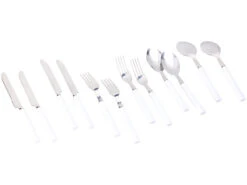 PEARL Picknick Besteckset:22-tlg. Picknick-Besteck-Set Für 4 Personen, Mit Salz-/Pfefferstreuer -Einrichtungsgeschäft nx8898 1