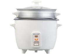 Rosenstein & Söhne Multikocher:Reiskocher Mit Dampfgar-Einsatz & Warmhaltefunktion, 1 L, 400 Watt -Einrichtungsgeschäft nx8996 2