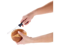 Rosenstein & Söhne Frühstücksmesser Scharf:Frühstücksmesser Mit Wellenschliff Aus Rostfreiem Chromstahl, 6er-Set -Einrichtungsgeschäft nx9045 8